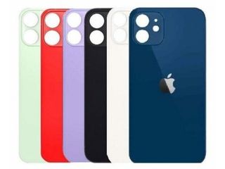 Tapa Trasera iPhone 12 Cristal + Adhesivo..