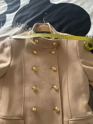 Abrigo Zara lana ( Manteco) camel