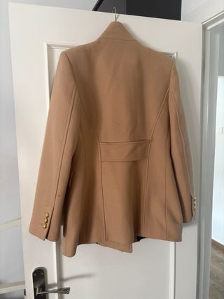 Abrigo Zara lana ( Manteco) camel