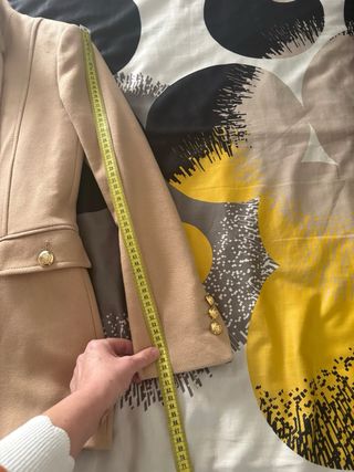 Abrigo Zara lana ( Manteco) camel