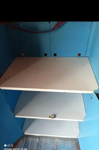 Armario Metálico Camping Azul