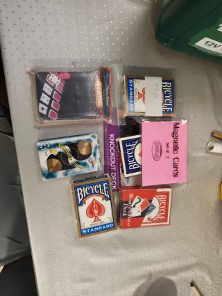 Lote de 7 juegos de magia