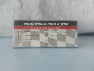 Volkswagen Polo R WRC Ogier Winner Wales 2016 1:43