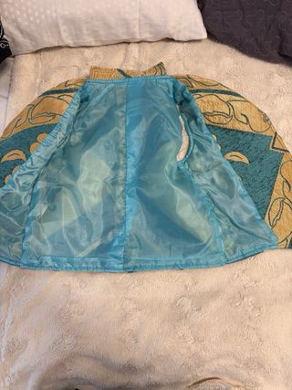 Chaleco Fallero Niño Oro y Turquesa