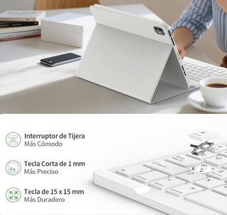 Funda con Teclado TQQ para iPad Air 11.