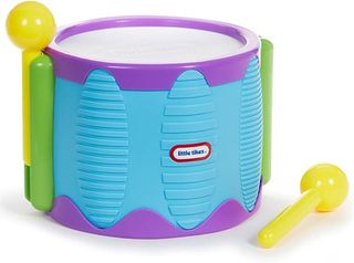 Tambor Little Tikes con baquetas