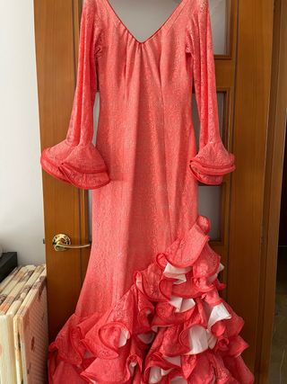 Traje Flamenca mujer Coral crochet