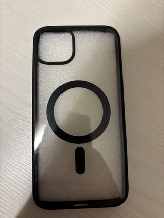 Cover Magsafe iPhone 15 Plus Trasparente