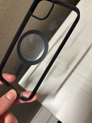 Cover Magsafe iPhone 15 Plus Trasparente