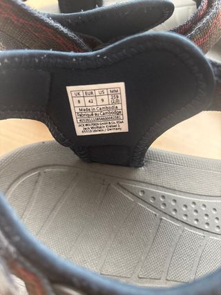 Sandalias Jack Wolfskin Talla 42