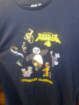 Maglietta Kung Fu Panda 4 Legendary Warriors