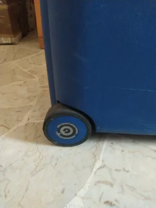 Valigia Samsonite blu