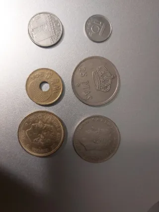 6 Monedas Colección