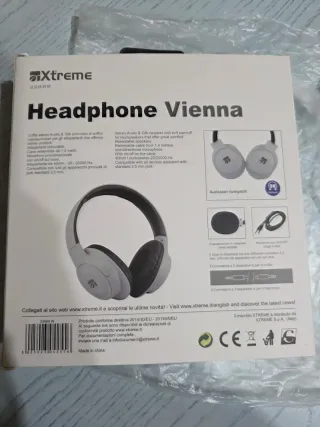 Cuffie Stereo Xtreme Vienna Con Microfono E Jack