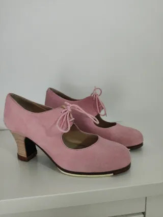 Zapatos Flamenco Rosa