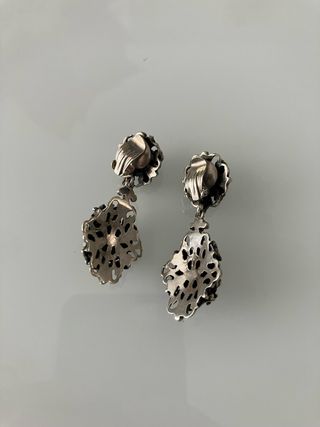 Pendientes Antiguos Plata de Ley