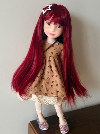 Boneca Ruby Red Ooak
