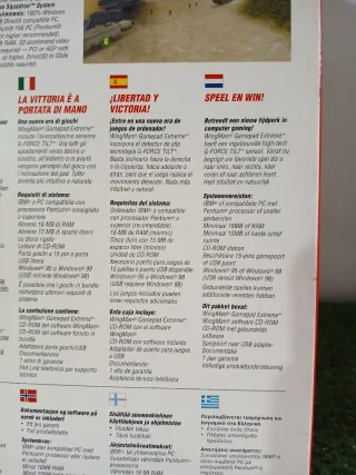 Mando Logitech WingMan Gamepad Extreme