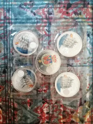Monedas de plata de España
