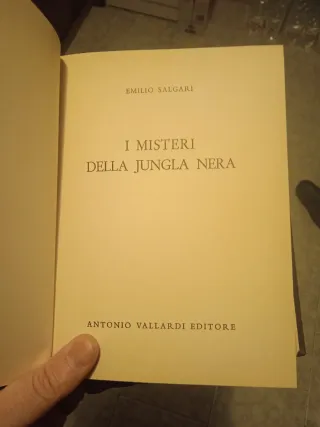 I misteri della giungla nera Emilio Salgari vallar