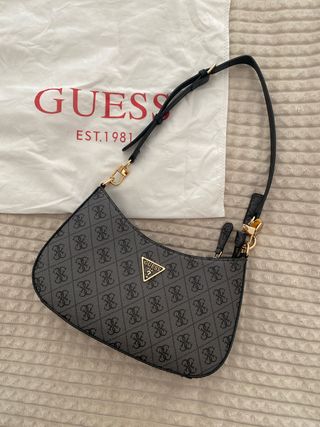 Bolso Guess Negro y Gris