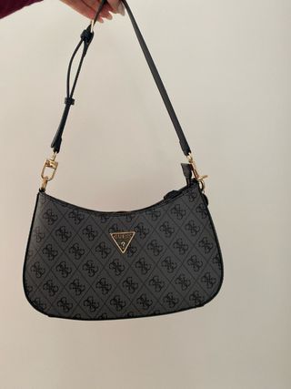 Bolso Guess Negro y Gris