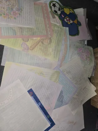 Lote de cartas perfumadas vintage