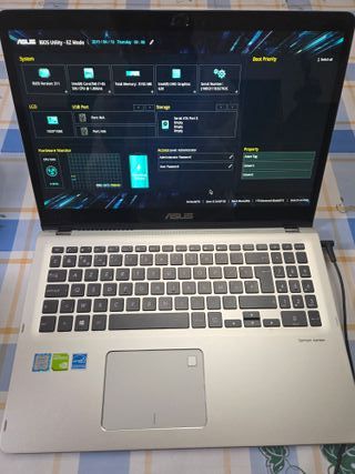 Asus intel i7-8550U NVIDIA MX150 LEER