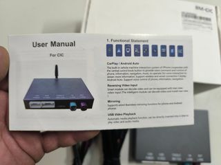 Interfaz Carplay Android Auto BMW BM-CIC