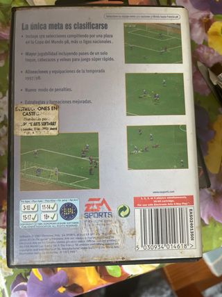 FIFA 98: Rumbo al Mundial Mega Drive