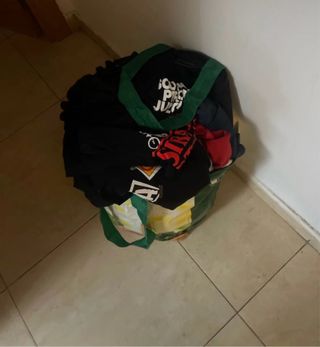 bolsa ropa vintage s y m