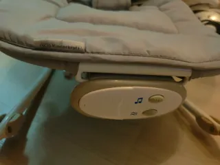 Hamaca bebé Kinderkraft gris