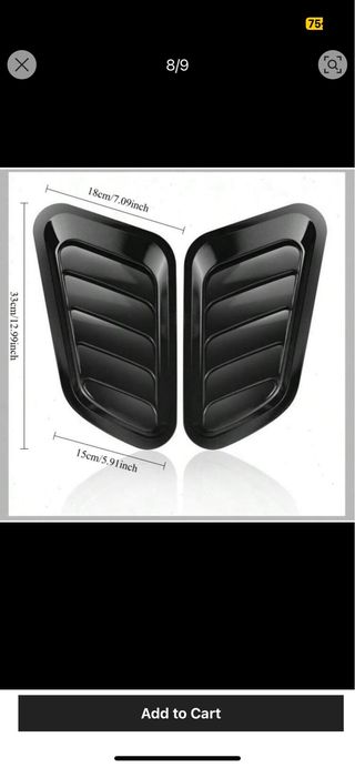 Accesorio para el capo de coche