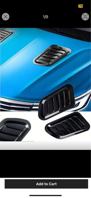 Accesorio para el capo de coche