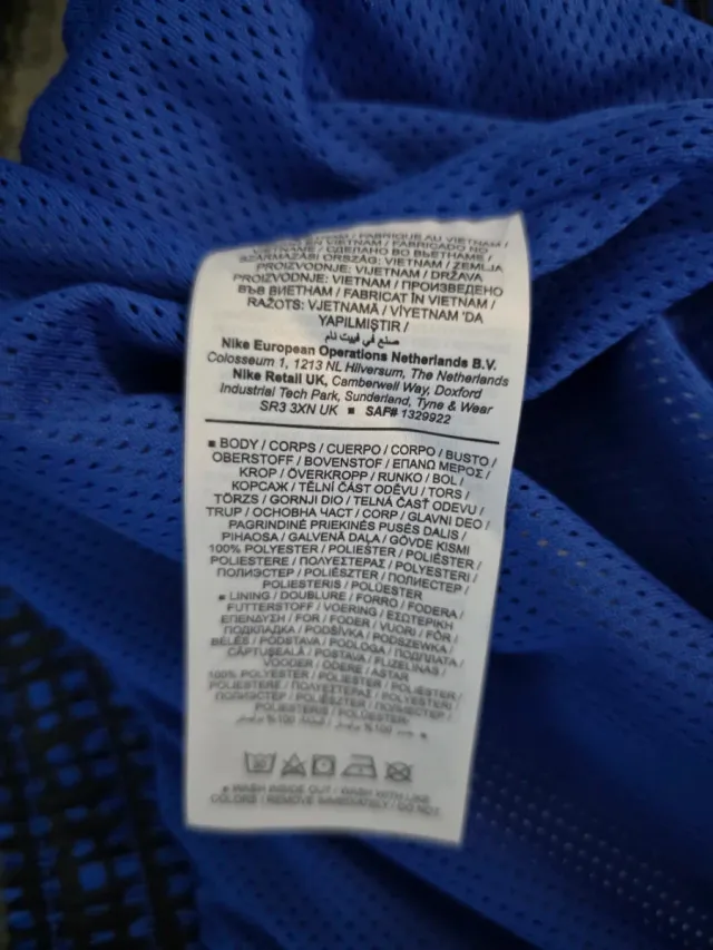 Shorts Nike Hombre Azul Negro