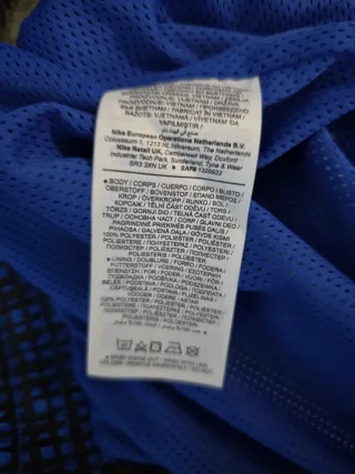 Shorts Nike Hombre Azul Negro