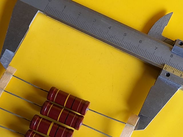 4 Resistencias Piher 2W 100K y otros valores. NOS