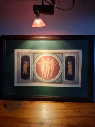 2 CUADROS MISMA TEMÁTICA ROMANA