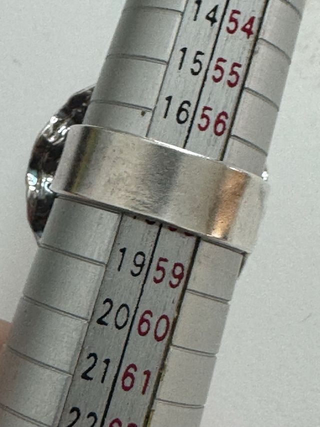 Anillo Plata Ajustable Diseño Calado