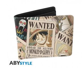 Cartera / Billetera Wanted One Piece Luffy