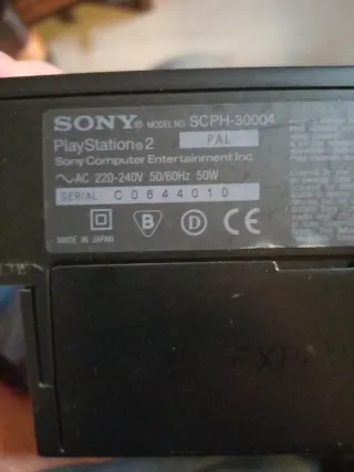 Playstation 2 Sony PS2 Nero