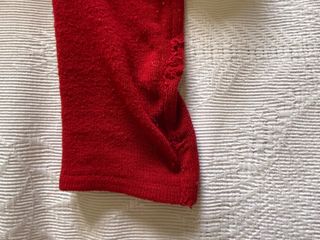 Jersey cuello alto rojo