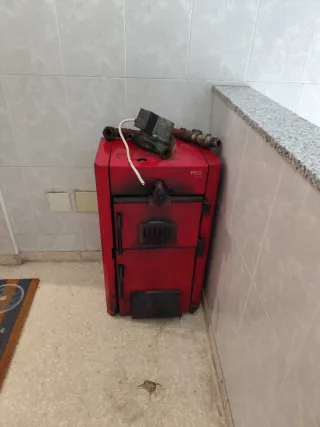 Caldera de carbón Roca P10