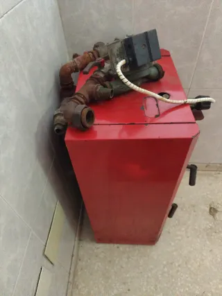 Caldera de carbón Roca P10