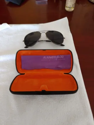 Gafas estilo aviador,oscuras