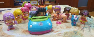 Lote Pin y Pon Coche y Figuras