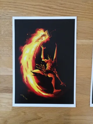 Lotes de láminas de arte A5