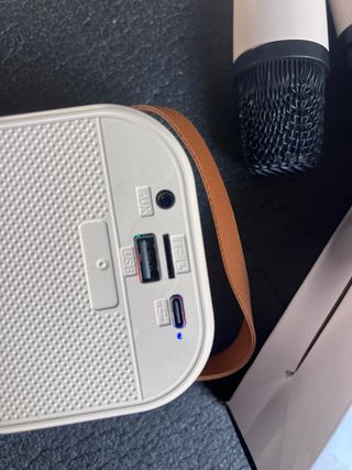 Altavoz bluetooth Karaoke con 2 Micrófonos