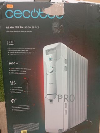 Cecotec Radiador Eléctrico de Aceite ReadyWarm