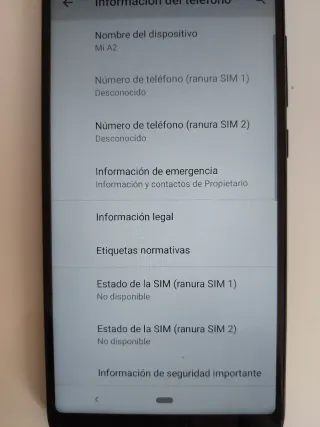 Xiaomi Mi A2 Negro